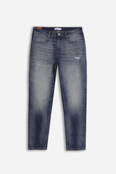 DENIM 5 TASCHE SLIM INDACO